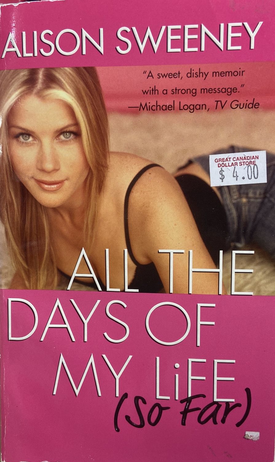“All The Days of My Life (So Far)” Novel