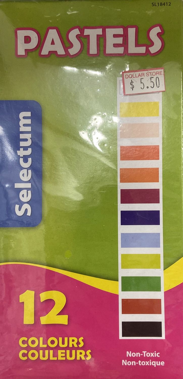 Selectum: 12pk Asst. Pastels 