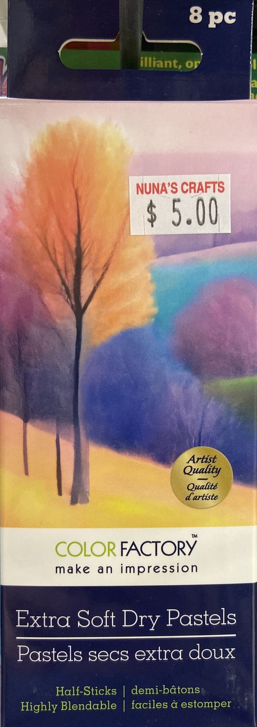 MultiCraft: Delicates - 8pk Extra Soft Dry Pastels