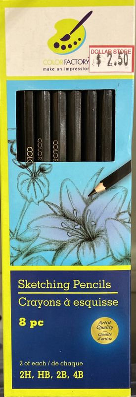 MultiCraft: 8pc Assorted Sketching Pencils