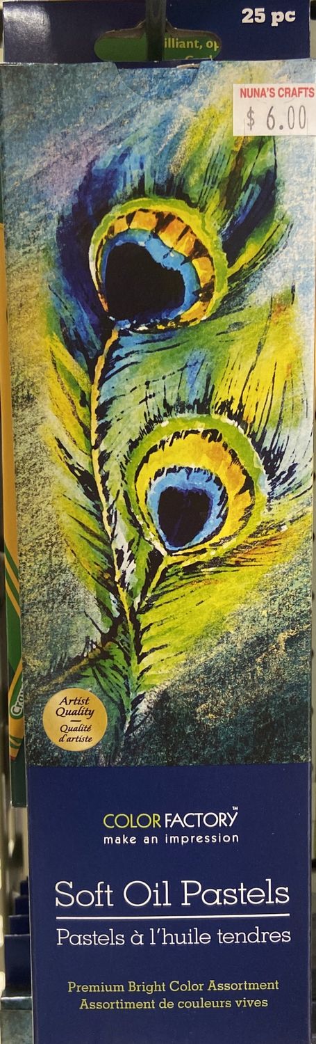 MultiCraft: 25pk Soft Oil Pastels