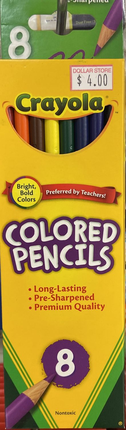 Crayola: 8pk Colored Pencils