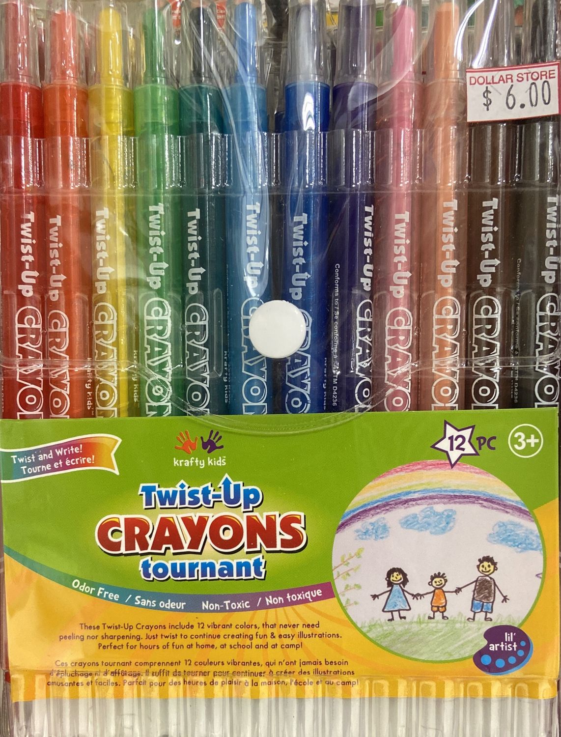 Crayola: 12pk Twist-up Crayons