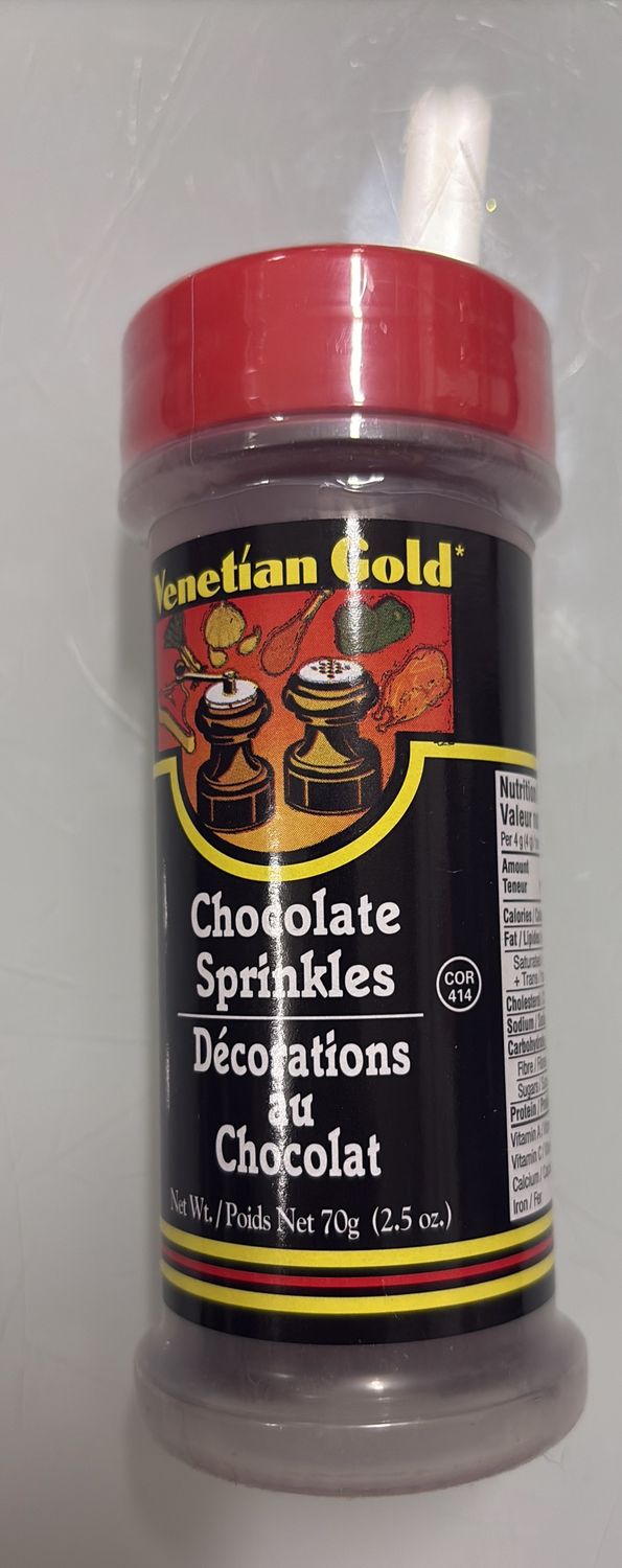 Chocolate sprinkles