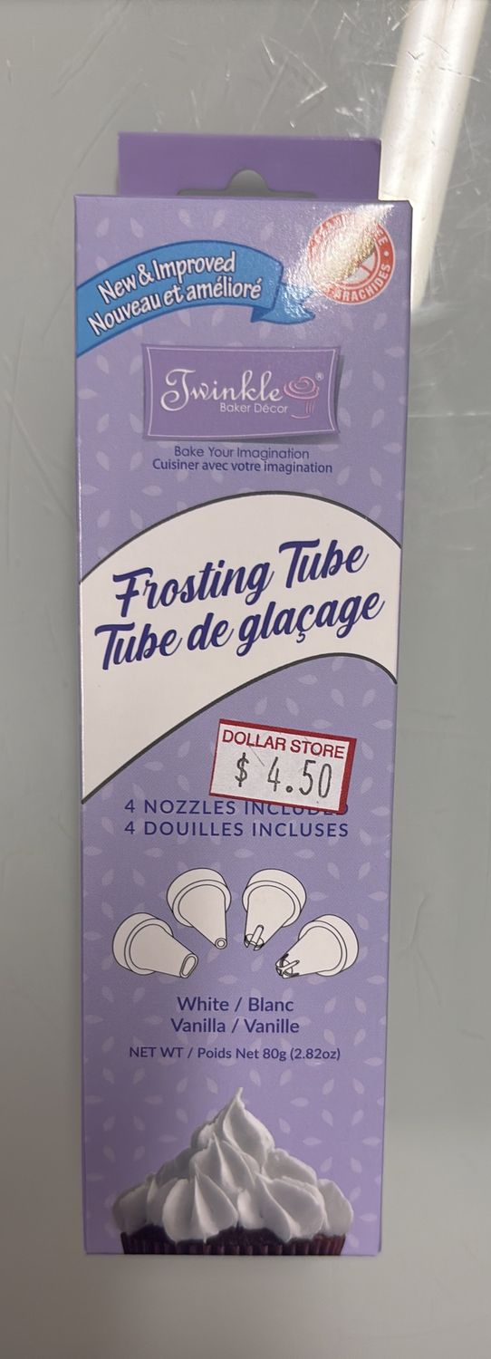 Frosting tube