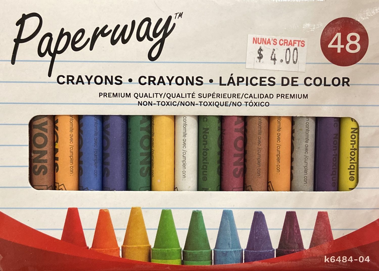Symak: 48 Pack Crayons
