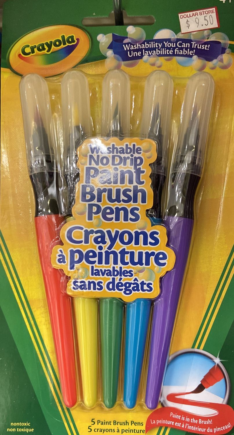 Crayola: Paint Brush Pens x5