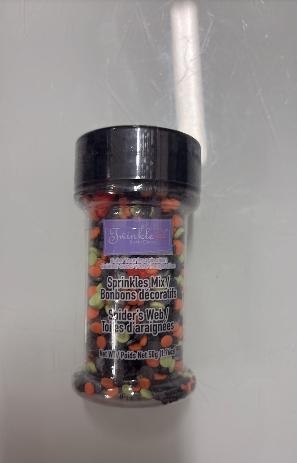 Spider web sprinkles
