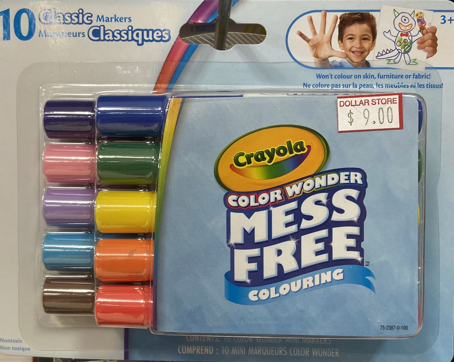 Crayola: Color Wonder Mess Free 10pk Markers 