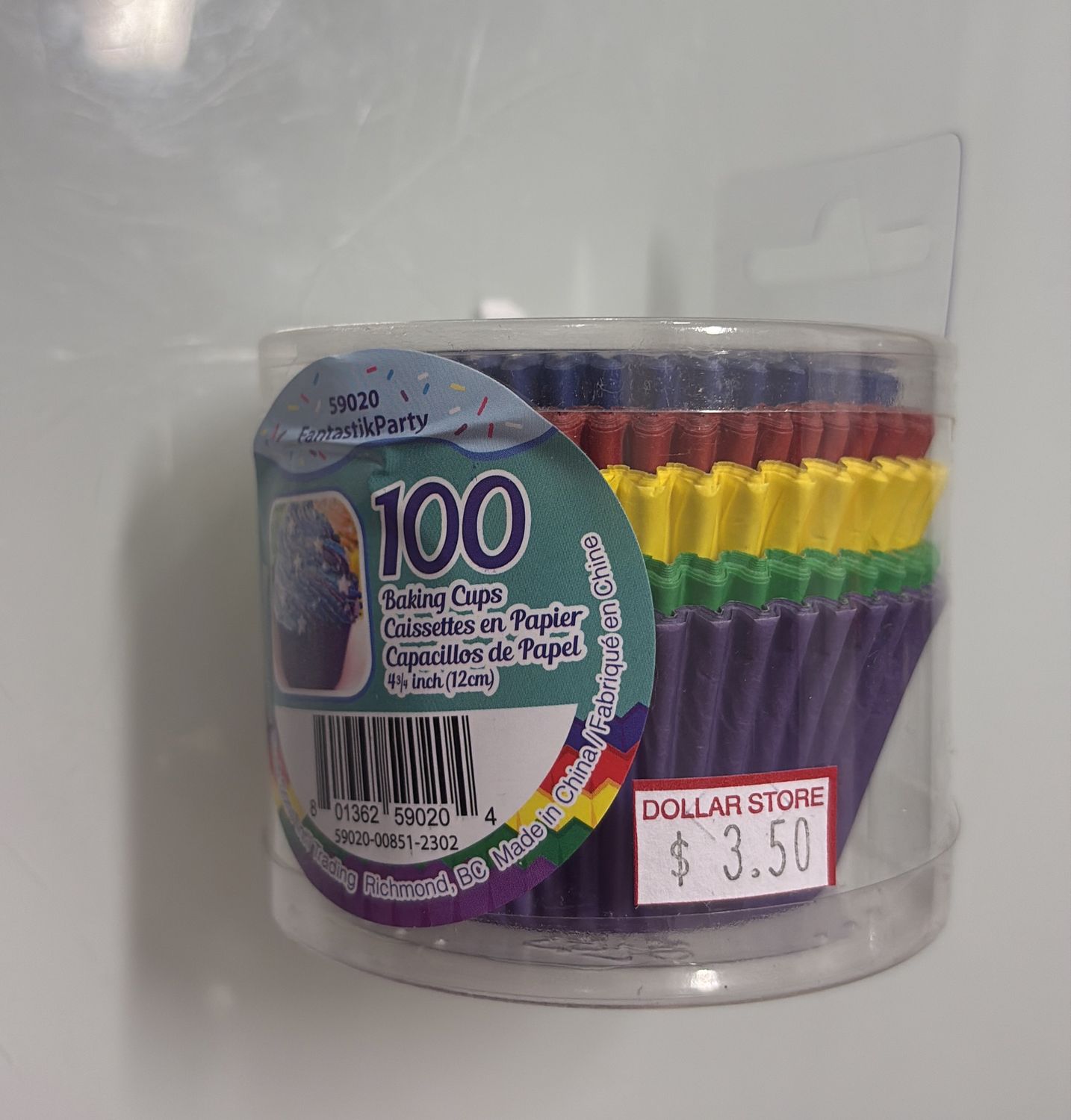 100 Baking cups