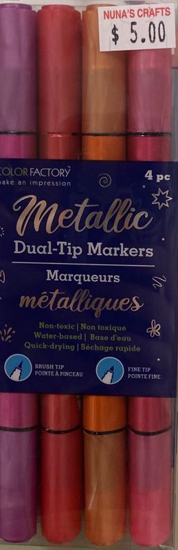 MultiCraft: 4pk - Fresh - Metallic Markers