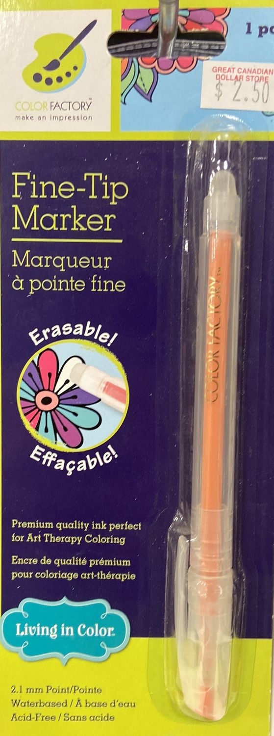 MultiCraft: Coral Erasable Fine-Tip Marker 2.1mm