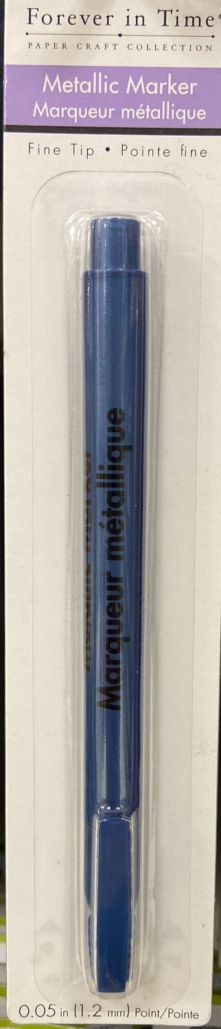 MultiCraft: Blue Steel Metallic Marker 0.05&quot;