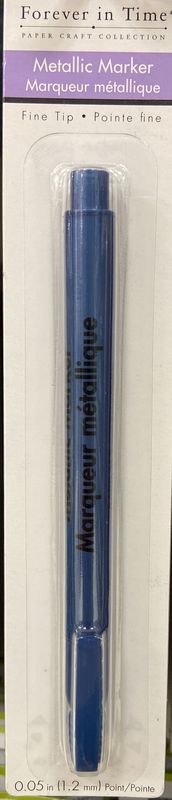 MultiCraft: Blue Steel Metallic Marker 0.05&quot;