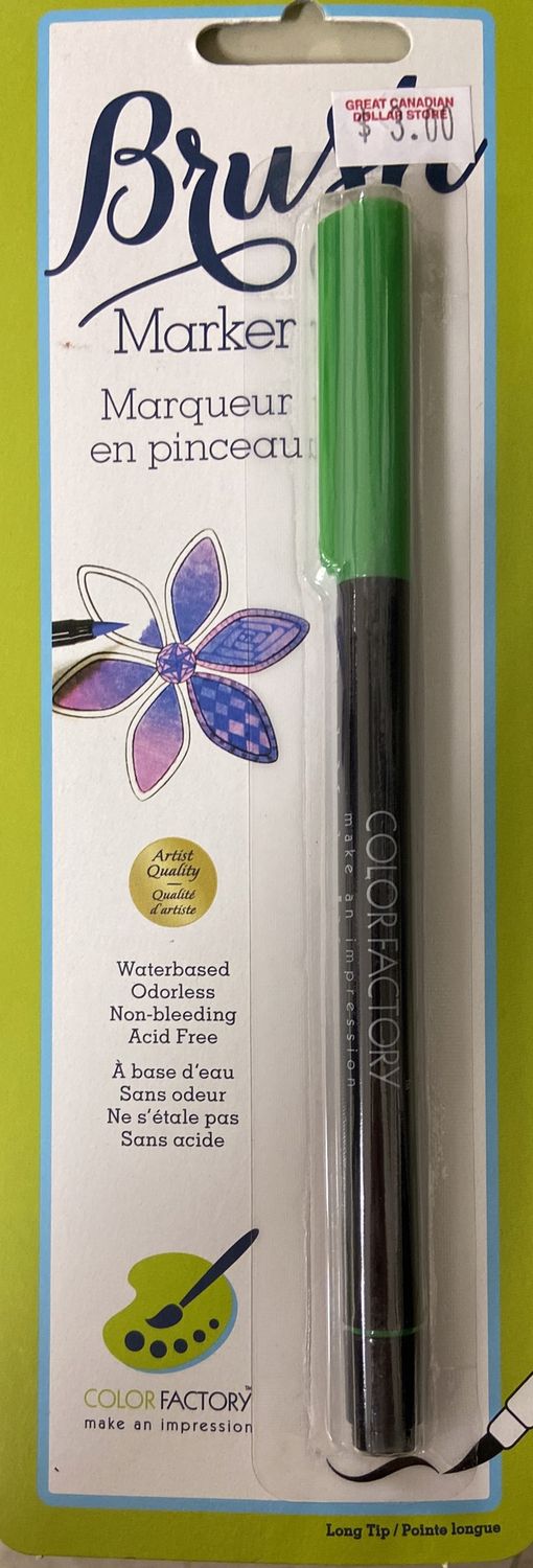 “Kelly Green” Brush Marker