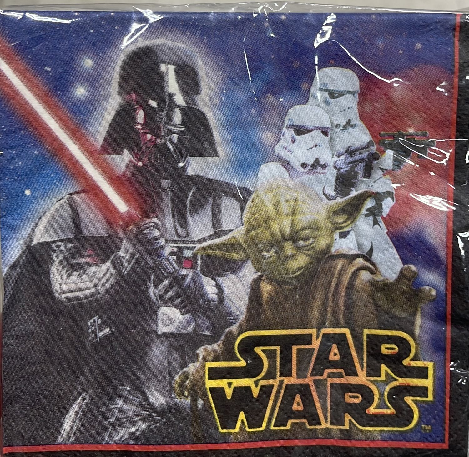 16pk Small Star Wars Themed Napkins