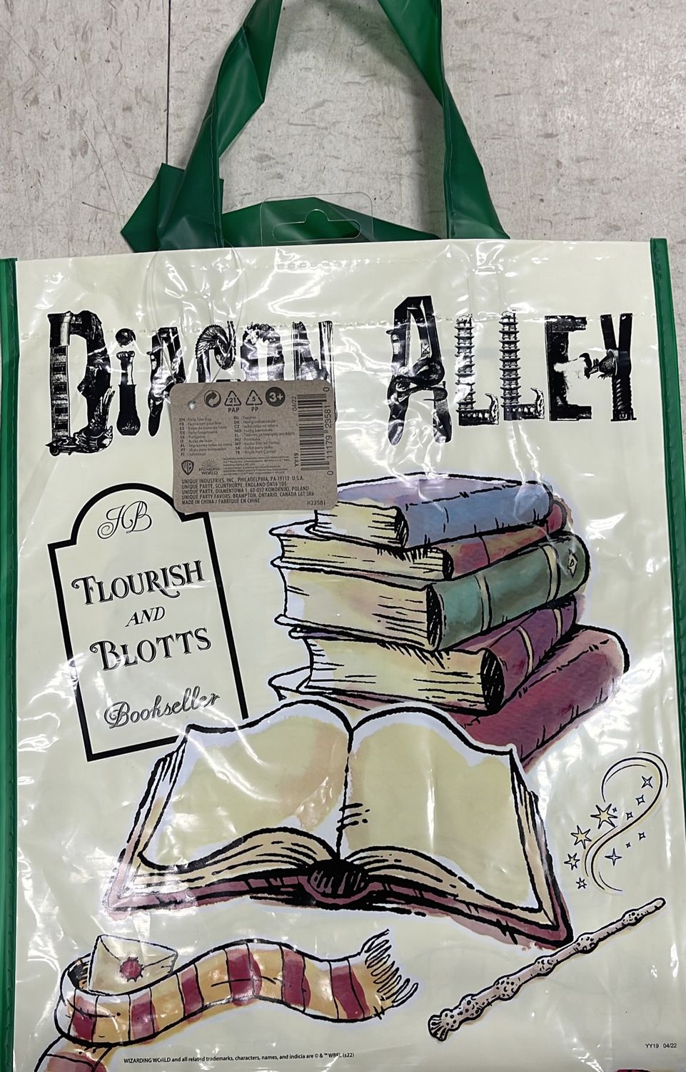Unique: Harry Potter Themed Reuasable Bag