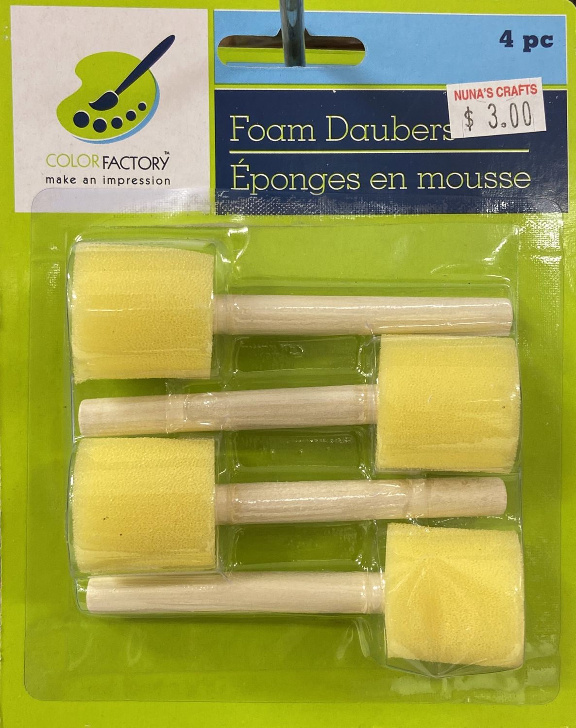 MultiCraft: 4pk Foam Daubers