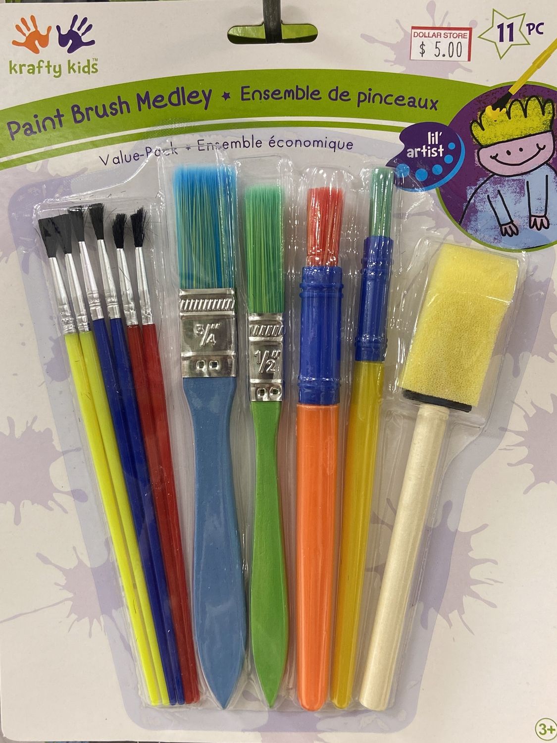 MultiCraft: 11pc Paint Brush Medley