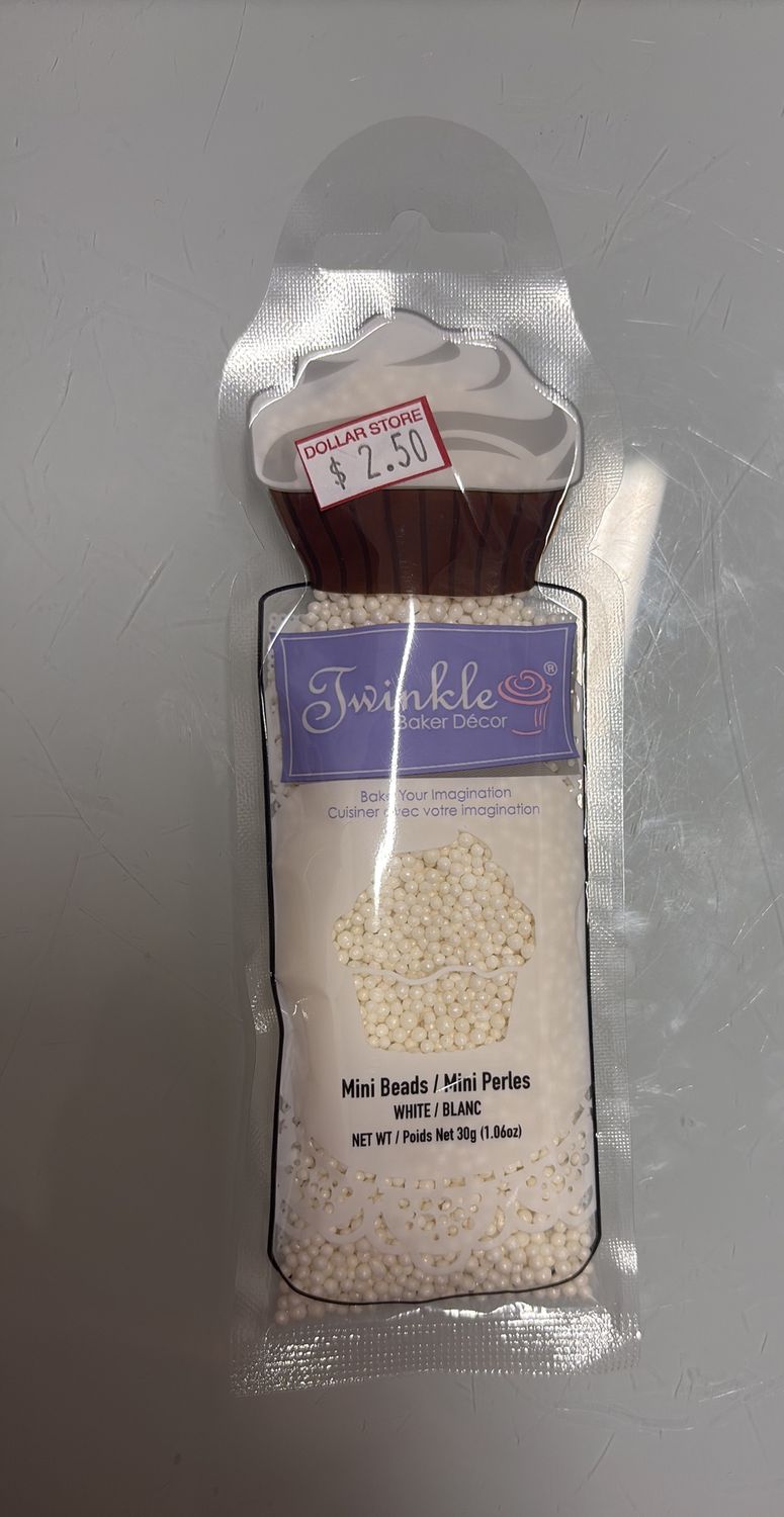 Mini beads sprinkle