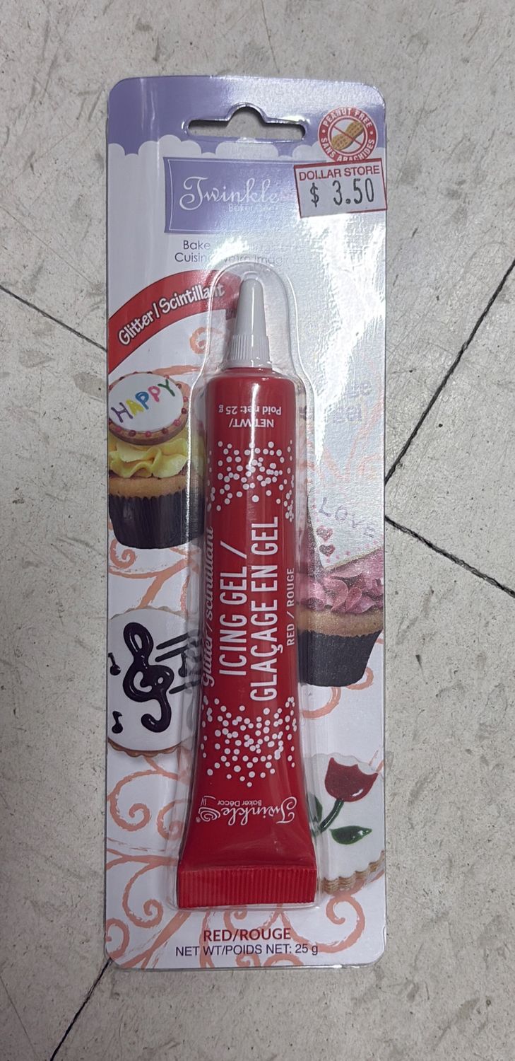 icing gel red