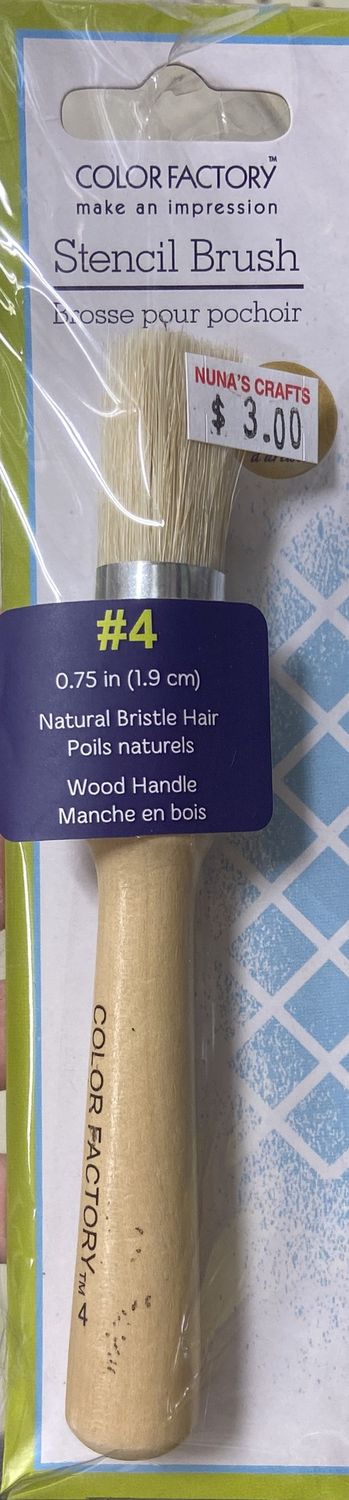 MultiCraft: #4 0.75&quot; Stencil Brush 