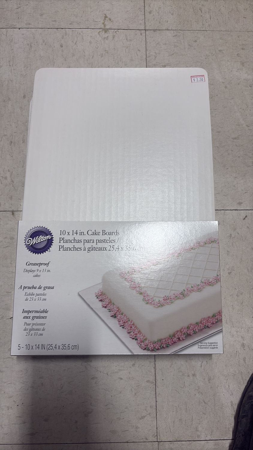 Cake board 10•14