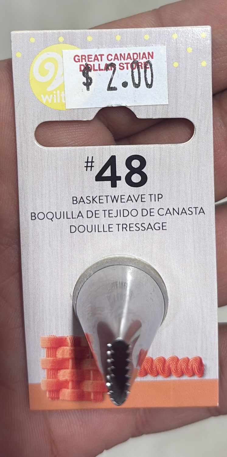 48 basket weave Tip