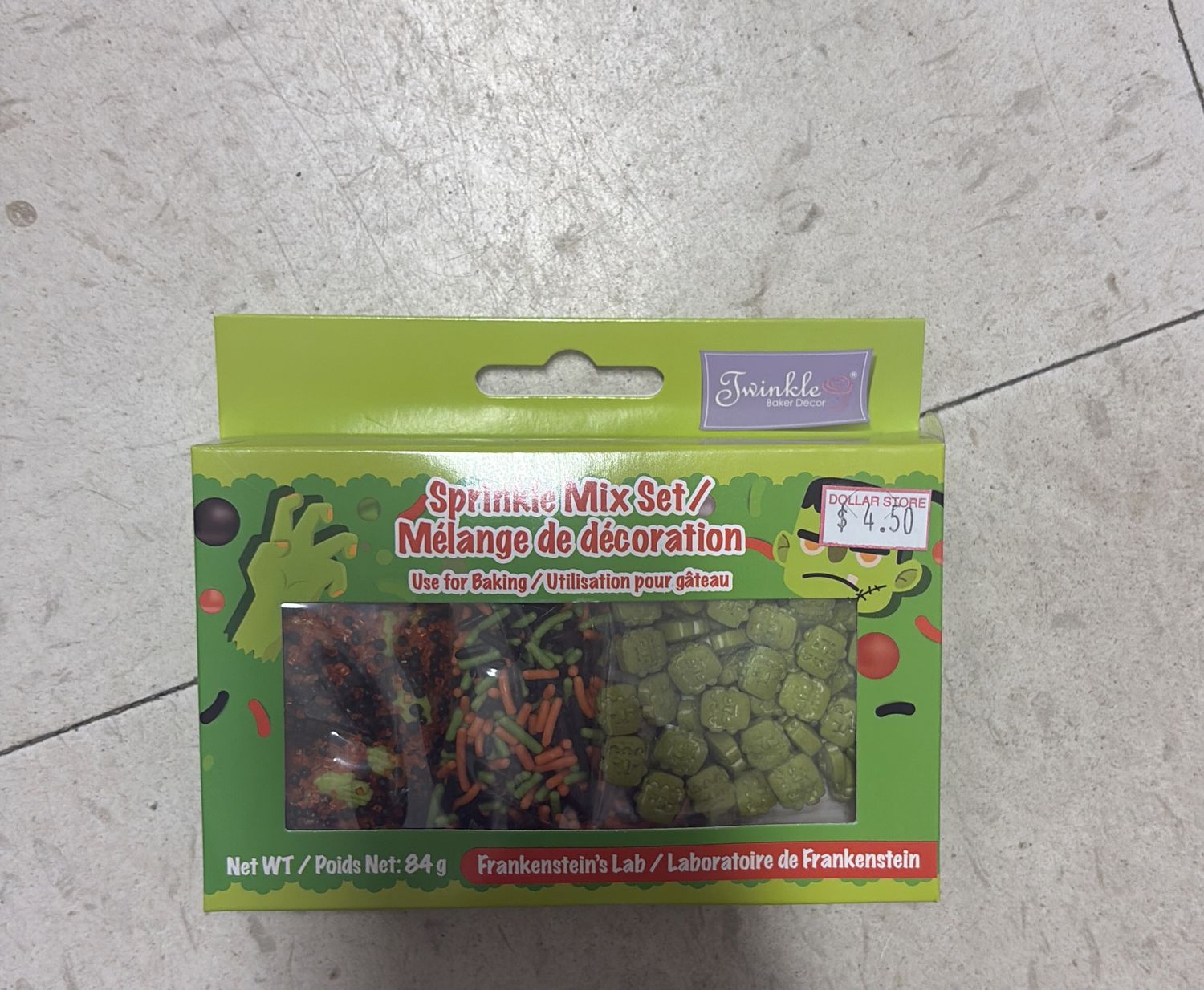 Sprinkle mix green