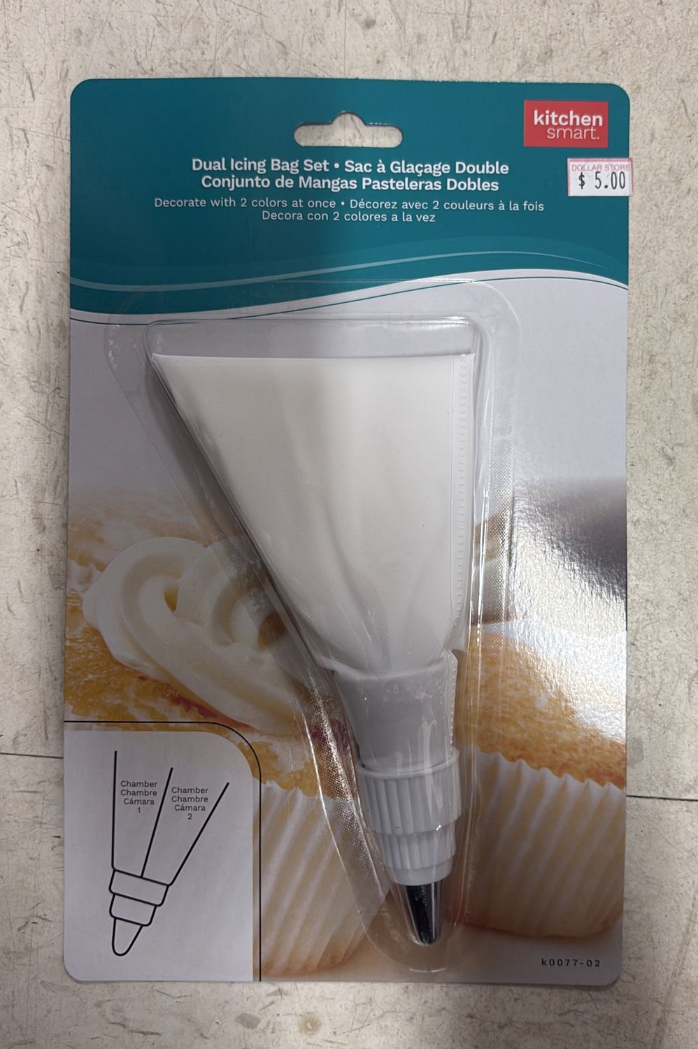 Dual icing set