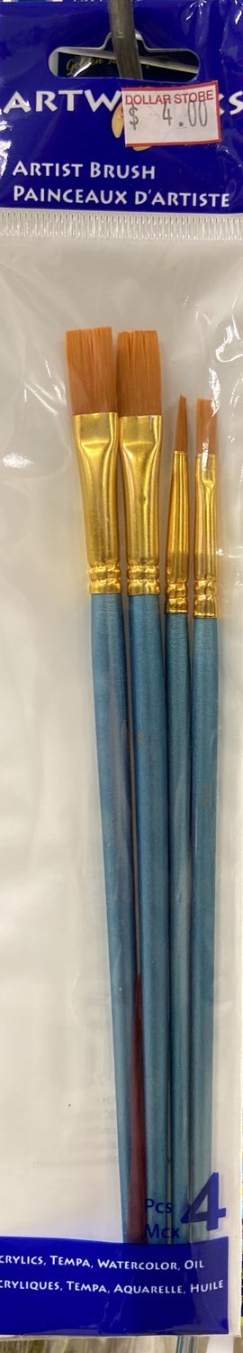 M.H.I: 4pk Artworks Artist Brush