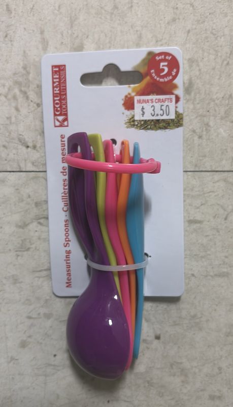 Plastic Measuring Spoons
