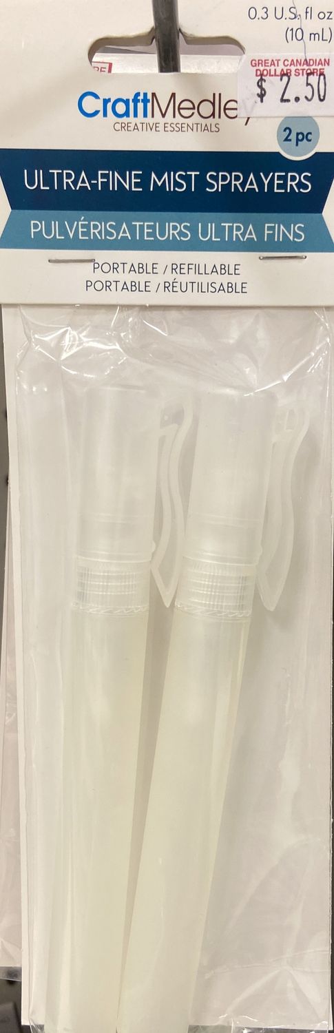 MultiCraft: 2x 10mL Ultra-Fine Mist Sprayers