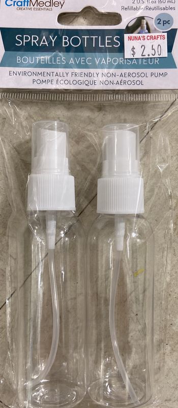 MultiCraft: 2x 60mL Spray Bottles
