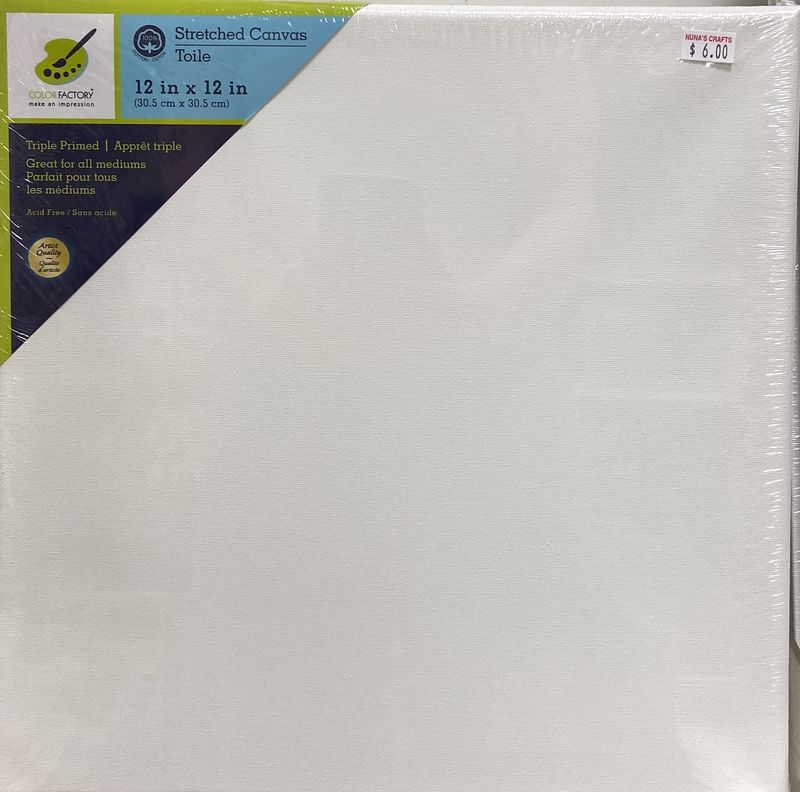 MultiCraft: 12&quot; x 12&quot; Stretched Canvas