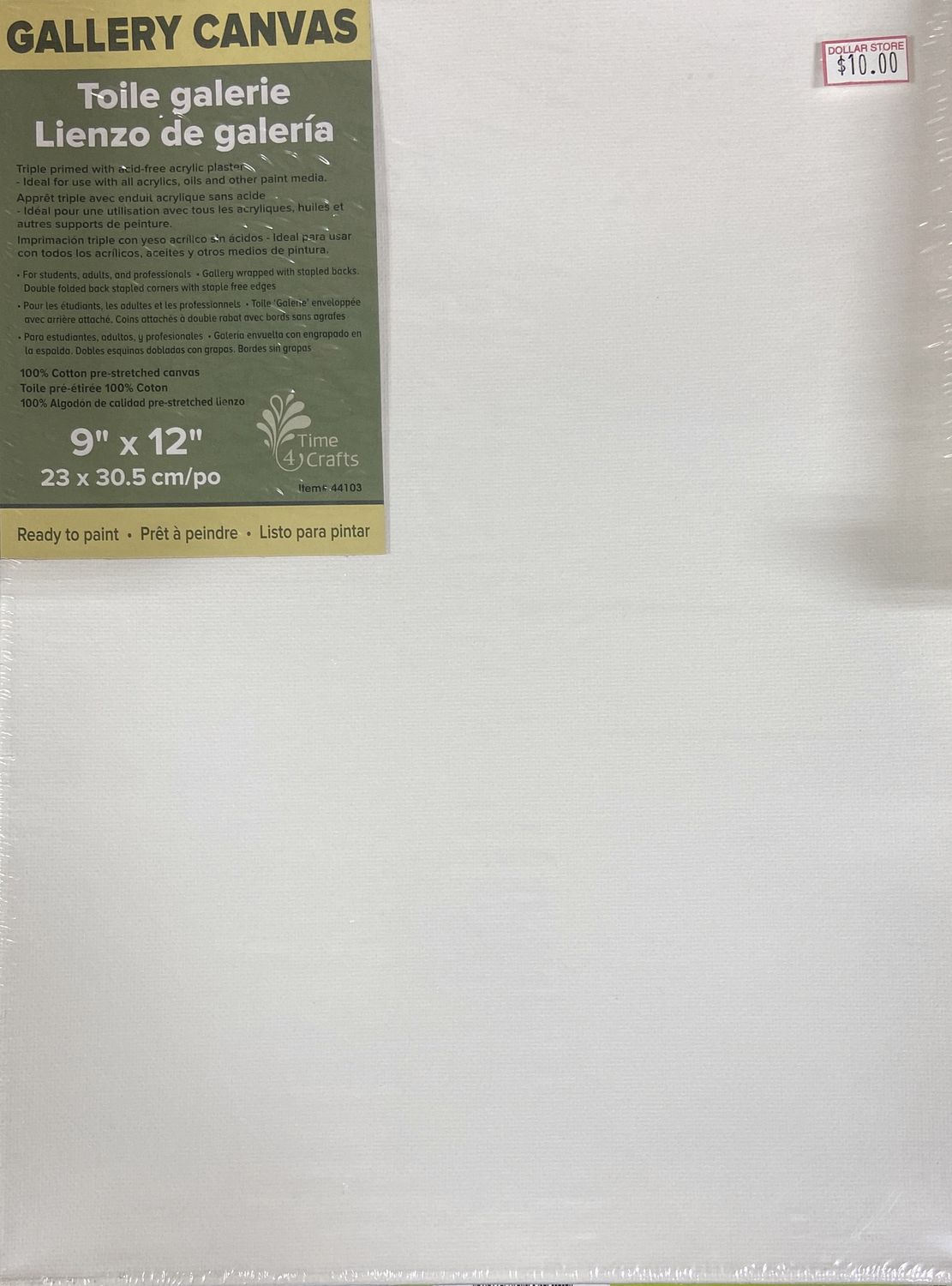 Canasia: 9&quot; x 12&quot; Deep Gallery Canvas