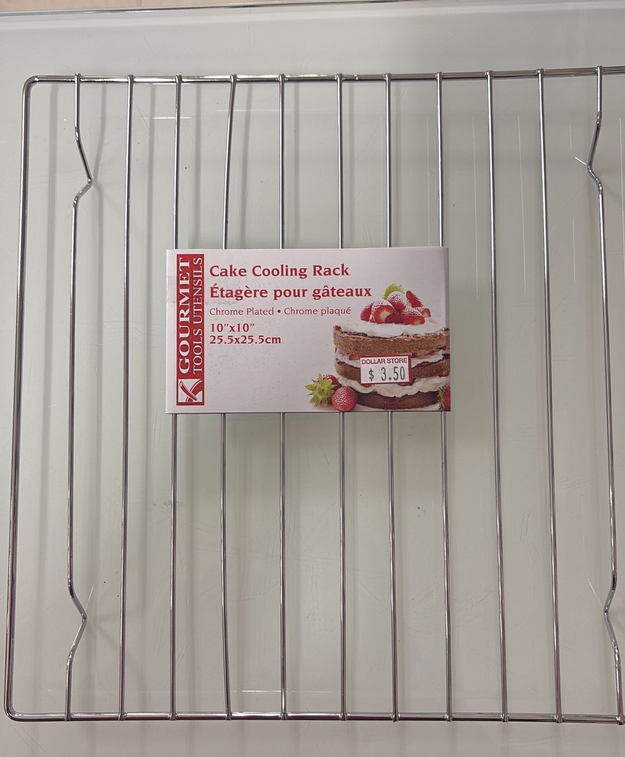 Cake cooling rack