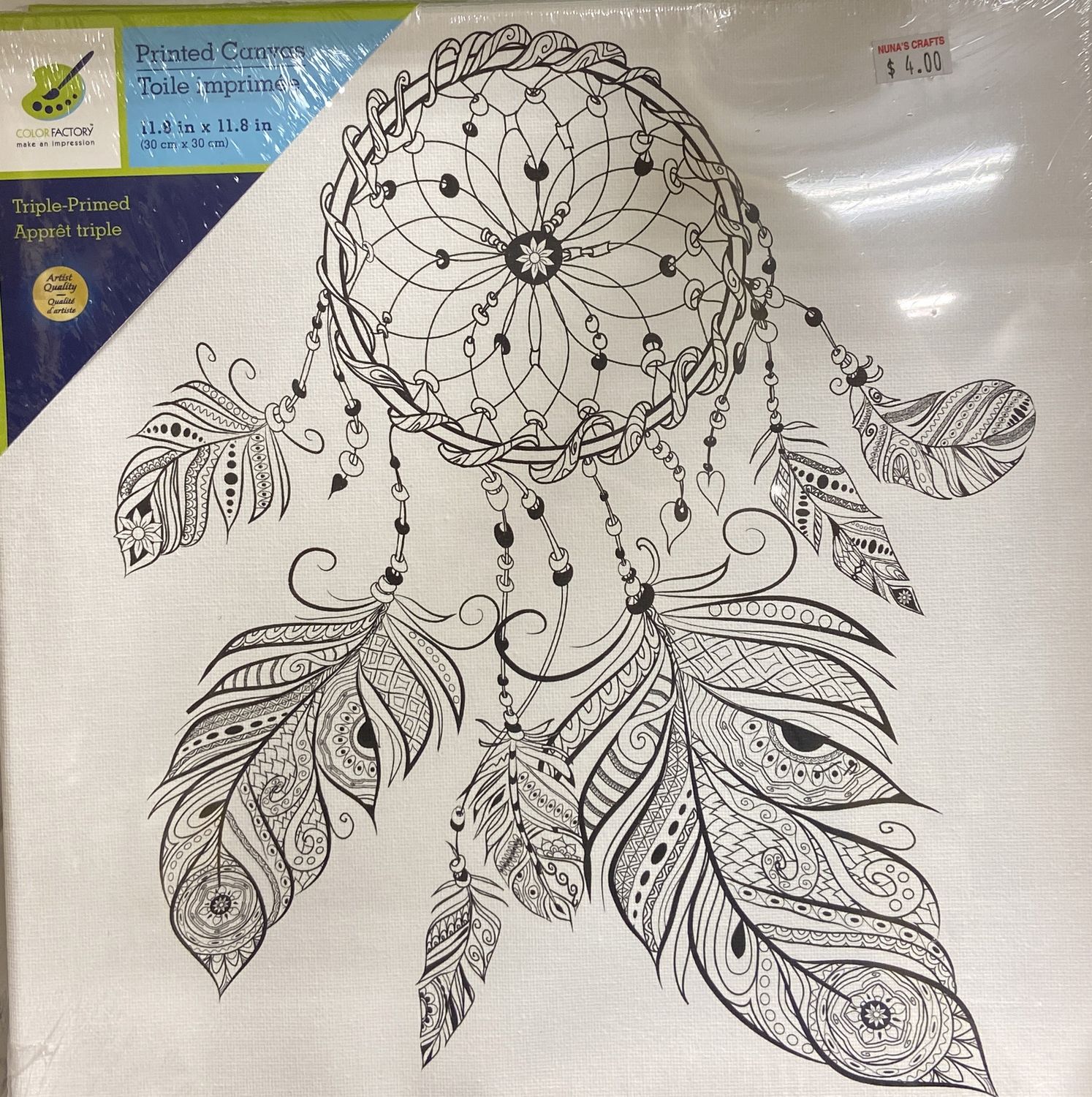 MultiCraft: Printed Canvas - Dream Catcher 