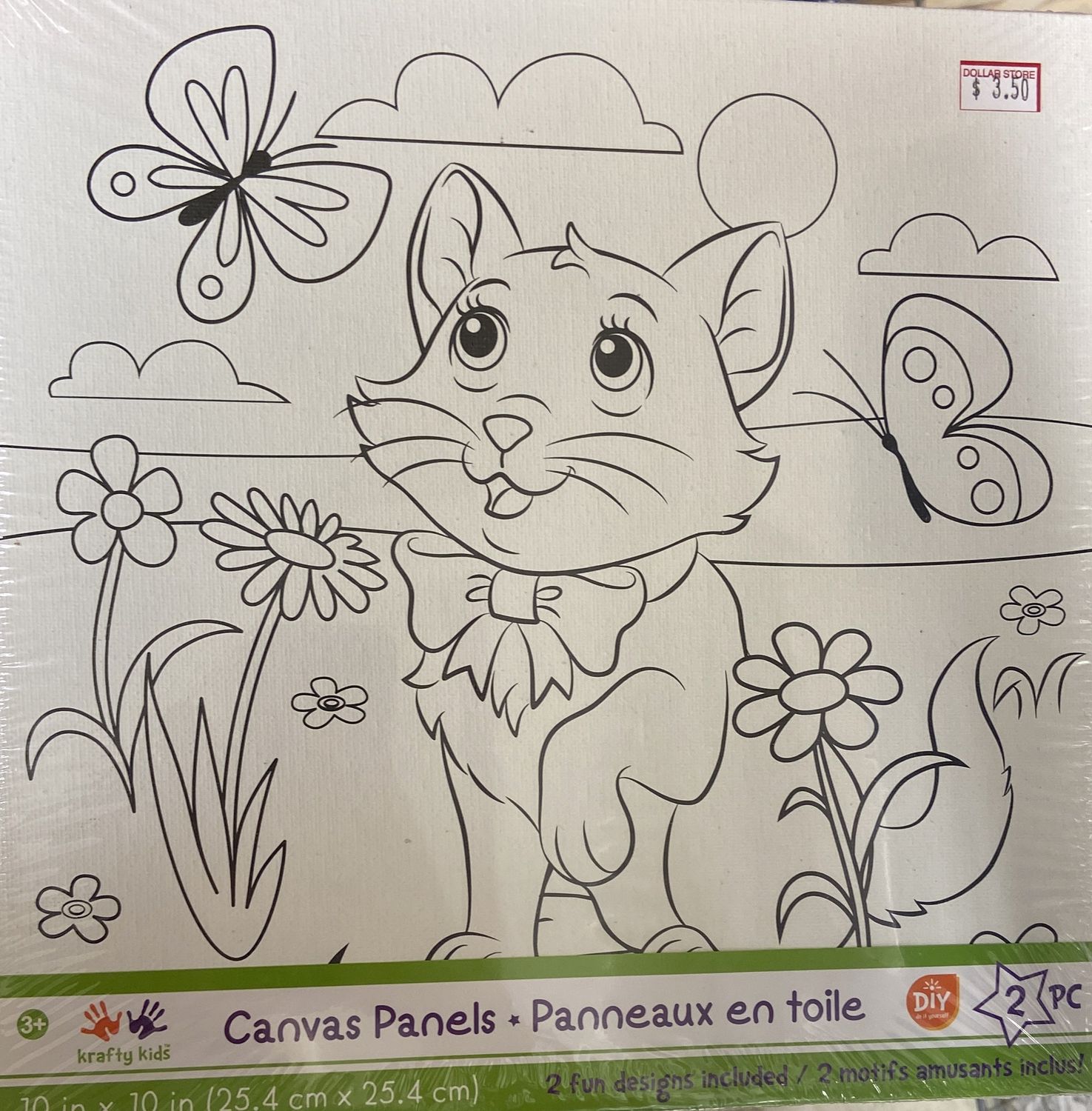 Canvas Panels “Kitties”