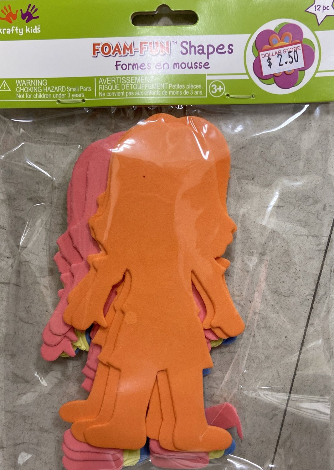 Foam-Fun Shapes “Girl”