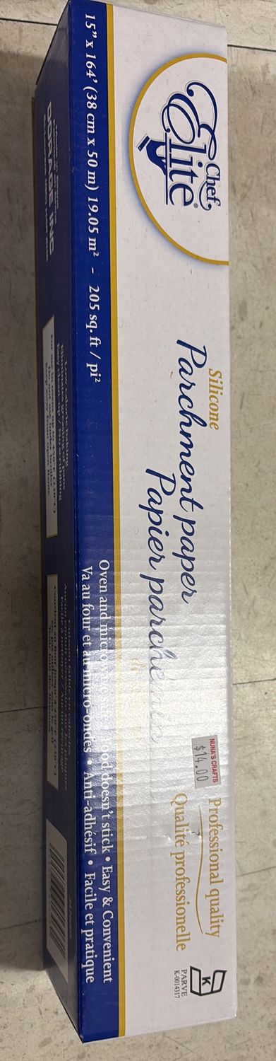 Silicone parchment paper