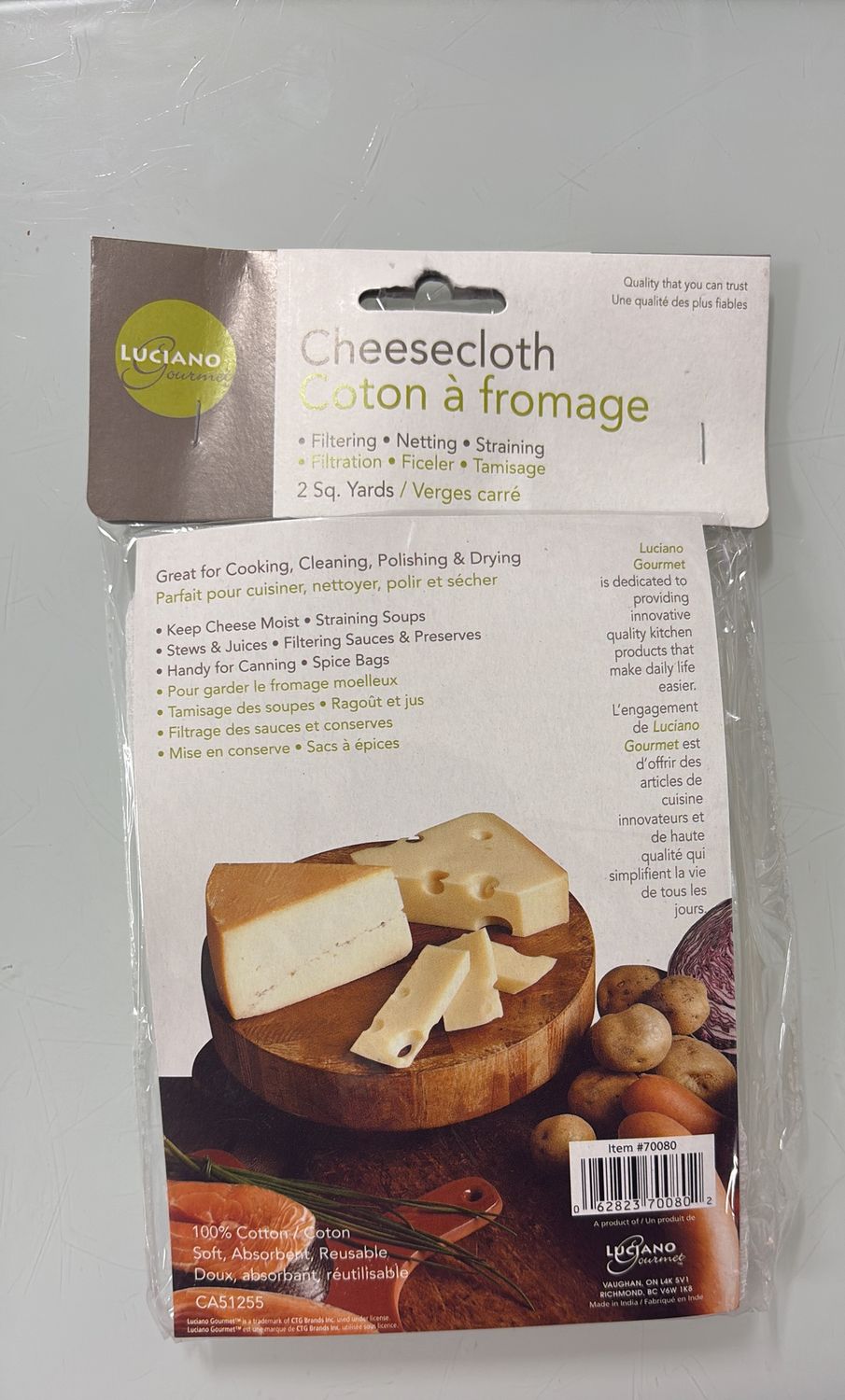 Cheesecloth luciano