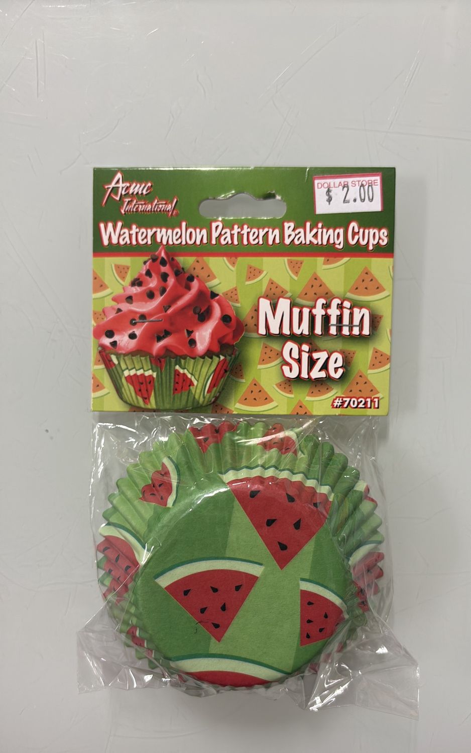 Muffin size cups