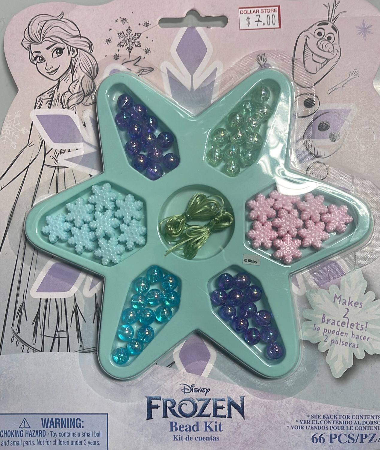 Amscan: 66pcs Frozen Themed Bead Kit 