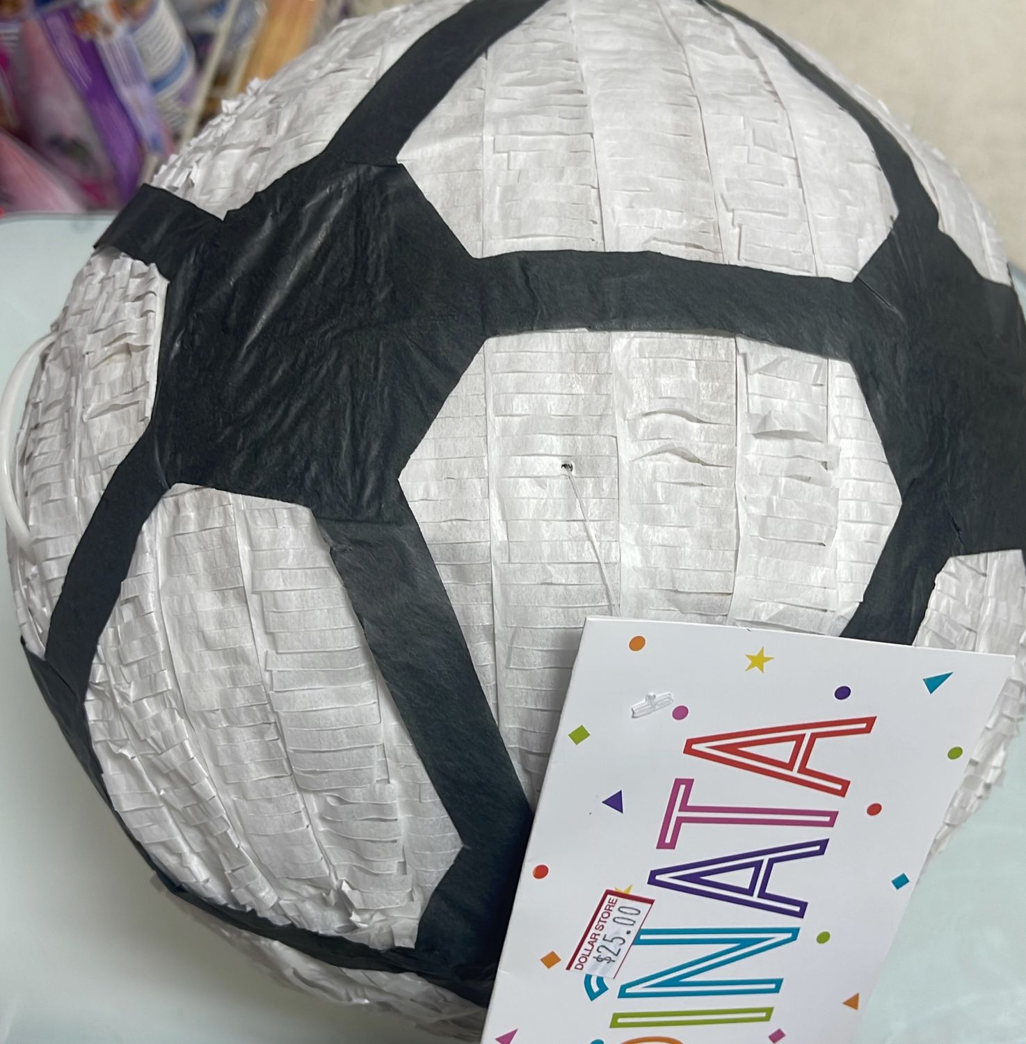 Unique: Soccer Ball Pinata