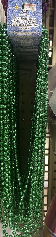 Siu&amp;Sons: Green Beaded Necklace #20104