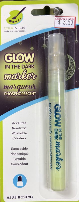 Glow In The Dark Marker