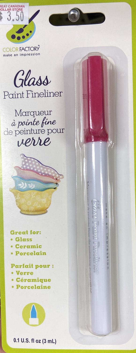 Magenta Glass Paint Fineliner