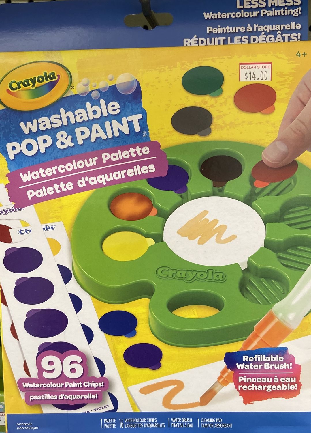 Crayola: Washable Pop &amp; Paint Watercolor Palette