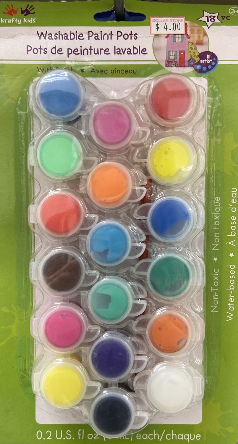 Krafty Kids: Washable Paint Pots